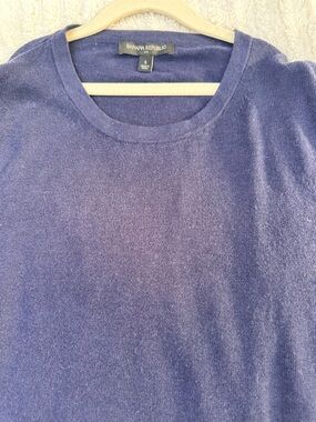 Banana Republic Navy Blue Crewneck Sweater